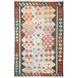 Hand Made Rug Kilim Afghanistan 200x306 Light B