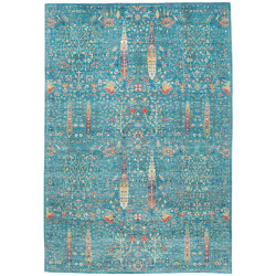 Rug Shahi Fine Pakistan 205x296 Emerald Teal Br