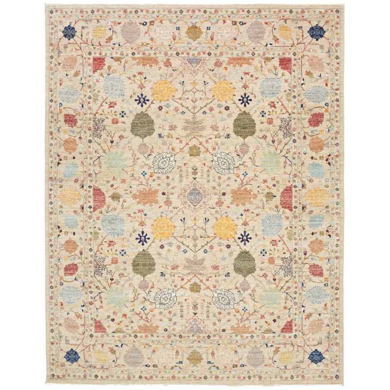 Rug Shahi Fine Pakistan 206x263 Beige Multicolo