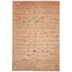 Rug Rubin Pakistan 203x300 Terracotta Orange Bl