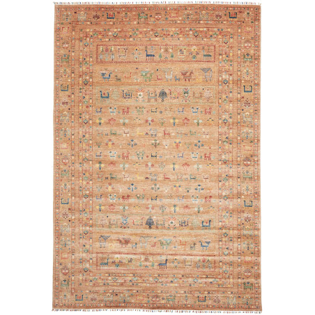 Rug Rubin Pakistan 203x300 Terracotta Orange Bl
