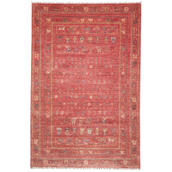 Rug Rubin Pakistan 200x301 Terracotta Red Gold