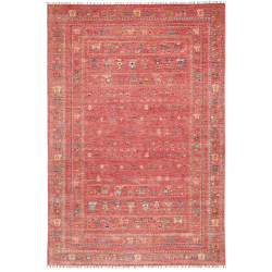 Rug Rubin Pakistan 198x290 Terracotta Red Blue