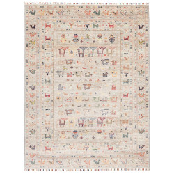 Rug Rubin Pakistan 150x202 Light Beige Multicol