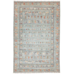 Rug Rubin Pakistan 196x305 Light Blue Terracott