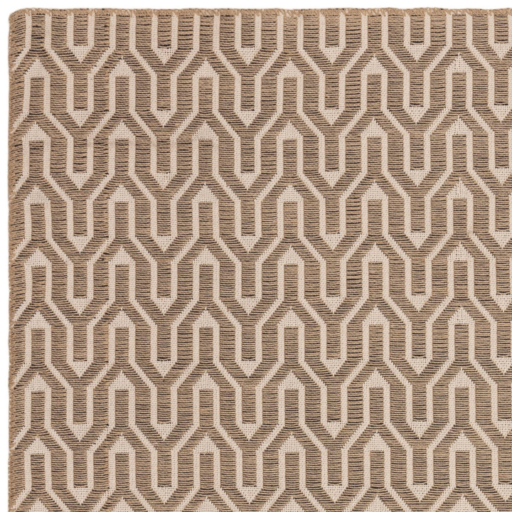 Rug Global geometric beige and cream white 120x1