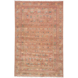 Rug Rubin Pakistan 197x309 Terracotta Brick Red