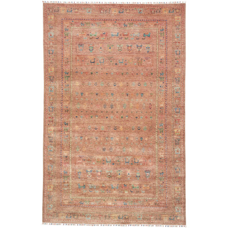 Rug Rubin Pakistan 197x309 Terracotta Brick Red