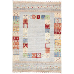 Rug Siva Pakistan 207x297 Dusty Blue Red Blue G