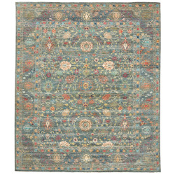 Rug Shahi Fine Pakistan 247x299 Blue Green Terr