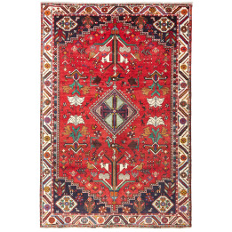 Tappeto Originale Shiraz Persia 175x260 Rosso B