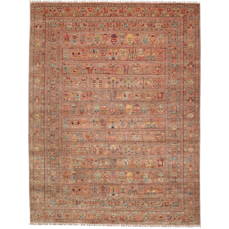 Rug Rubin Pakistan 246x330 Terracotta