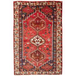 Tappeto Originale Shiraz Persia 170x255 Rosso B