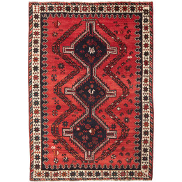 Tappeto Originale Shiraz Persia 175x252 Rosso N