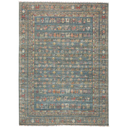 Rug Rubin Pakistan 249x350 Teal Blue Green Bric