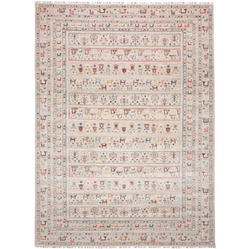 Rug Rubin Pakistan 248x342 Ivory Multicolor