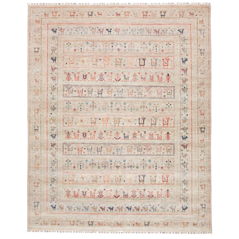 Rug Rubin Pakistan 248x306 Beige Red Orange Blu
