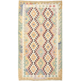 Hand Made Rug Kilim Afghanistan 104x187 Beige P