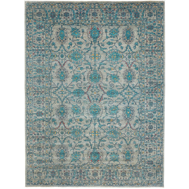 Rug Ziegler Fine Pakistan 255x343 Blue Gray Tur