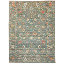 Rug Ziegler Fine Pakistan 276x369 Teal Green Re