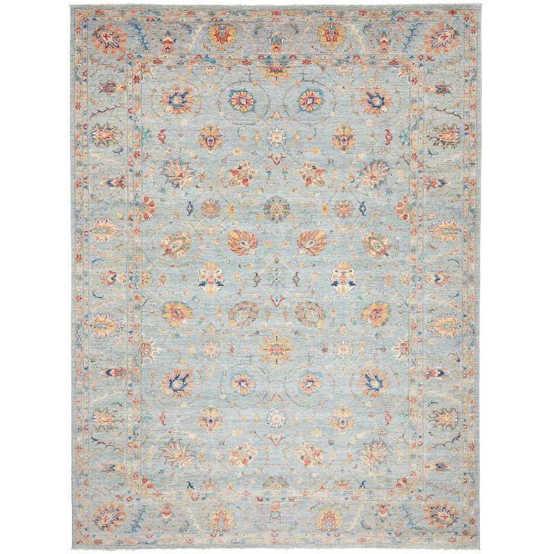 Rug Ziegler Fine Pakistan 273x368 Light Blue Pe