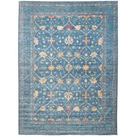 Rug Ziegler Fine Pakistan 271x370 Petrol Blue B