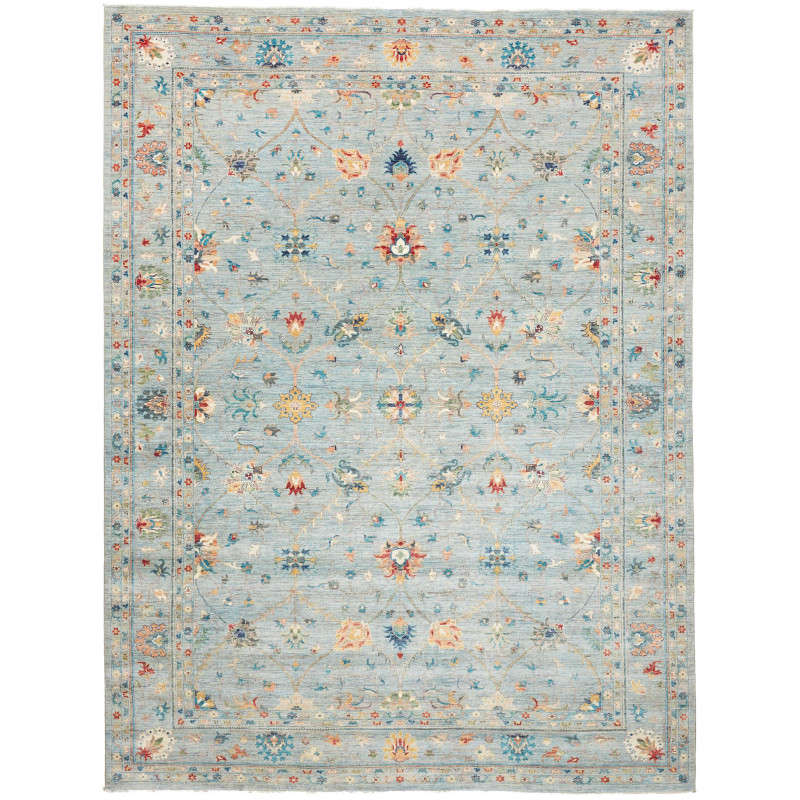 Rug Ziegler Fine Pakistan 270x367 Sky Aquamarin