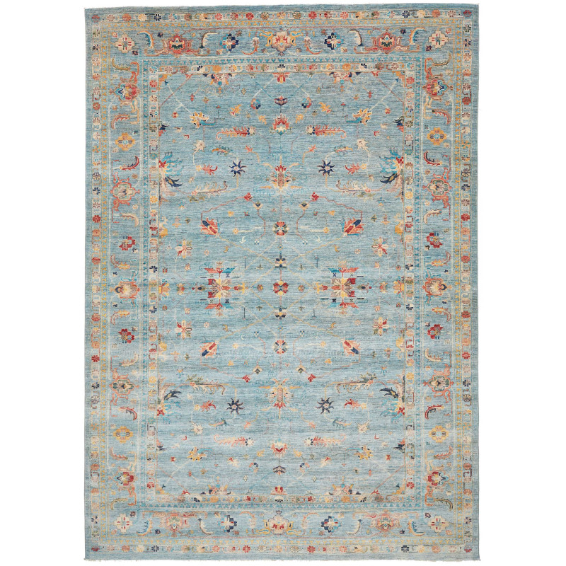 Rug Ziegler Fine Pakistan 247x350 Sky Blue Mute