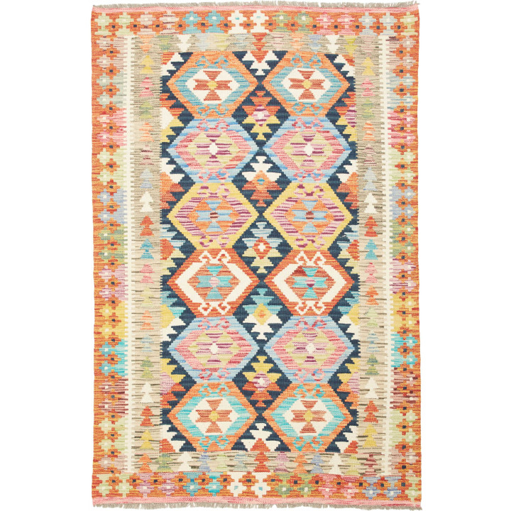 Tappeto Originale Kilim Afghanistan 120x186 Ara