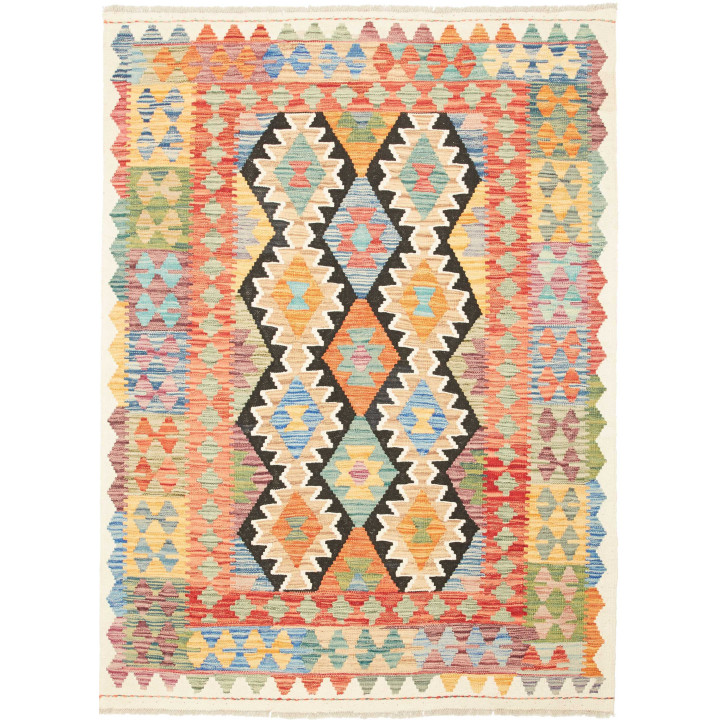 Tappeto Originale Kilim Afghanistan 129x176 Mul