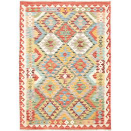 Hand Made Rug Kilim Afghanistan 131x183 Brick R