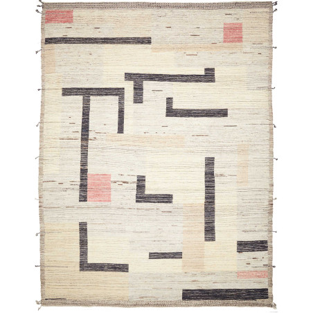 Rug Gabbeh Marrakech Pakistan 308x415 Off White