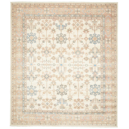 Rug Kazak Afghanistan 255x295 Cream Peach Terra