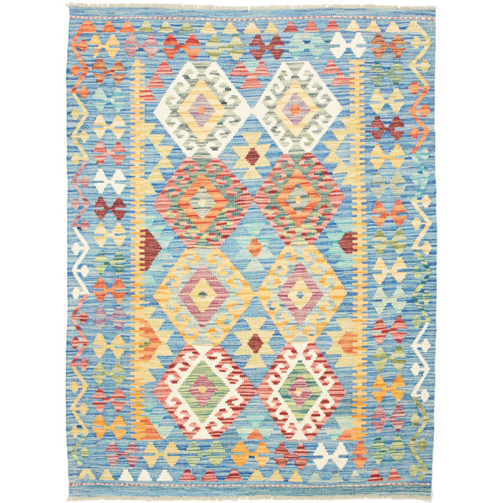 Hand Made Rug Kilim Afghanistan 130x176 Light B
