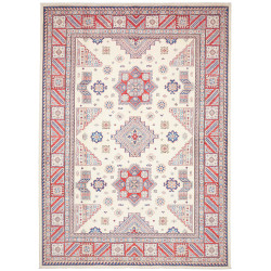 Rug Kazak Afghanistan 248x342 Ivory Cream Red N