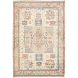 Rug Kazak Afghanistan 211x308 Cream Offwhite Li