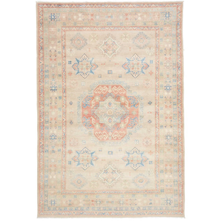Rug Kazak Afghanistan 205x300 Beige Light Terra