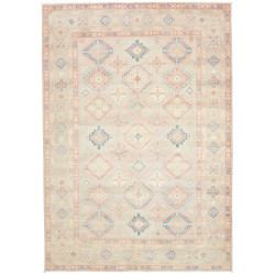 Rug Kazak Afghanistan 208x296 Beige Cream Paste