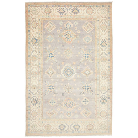 Rug Kazak Afghanistan 195x304 Lavender-grey Cre