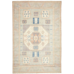 Rug Kazak Afghanistan 206x302 Sage Green Cream