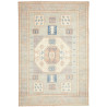 Rug Kazak Afghanistan 206x302 Sage Green Cream