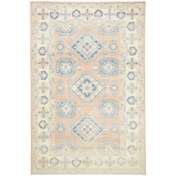Rug Kazak Afghanistan 197x299 Peach Cream