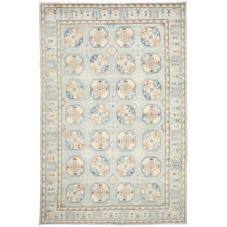 Rug Kazak Afghanistan 196x301 Light Blue Beige