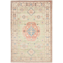 Rug Kazak Afghanistan 200x300 Light Sage Green
