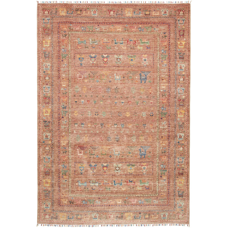 Rug Rubin Pakistan 169x243 Terracotta Multicolo