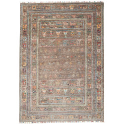 Rug Rubin Pakistan 168x238 Taupe Brown Multicol