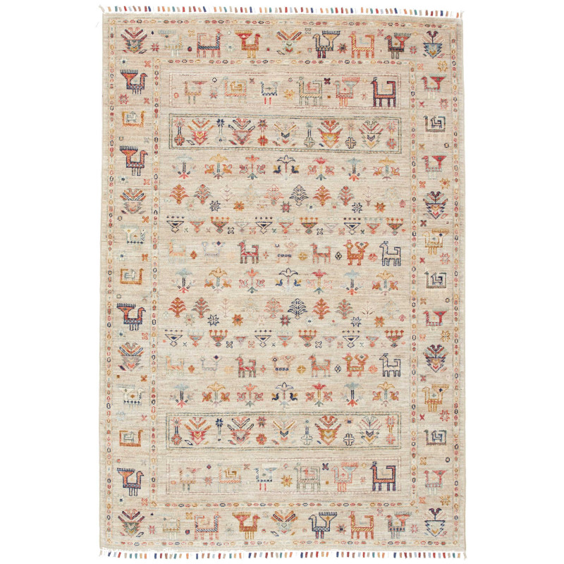 Rug Rubin Pakistan 122x180 Beige Of Terracotta
