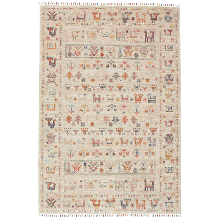 Rug Rubin Pakistan 122x180 Beige Of Terracotta