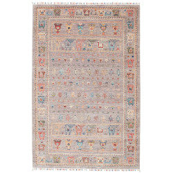 Rug Rubin Pakistan 124x194 Dusty Mauve-grey Of