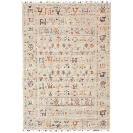 Rug Rubin Pakistan 126x181 Beige Multi-color